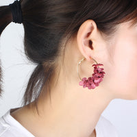 Boucle D'oreilles Fleurs